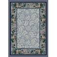 thumbnail image 1 of Milliken Innovations Area Rug ROSE DAMASK LAPIS Rose Damask Lapis 5' 4" x 7' 8" Rectangle, 1 of 1