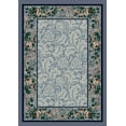 thumbnail image 1 of Milliken Innovations Area Rug ROSE DAMASK LAPIS Rose Damask Lapis 7' 8" x 10' 9" Rectangle, 1 of 1