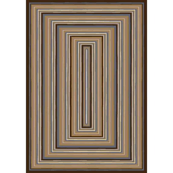 Milliken Innovations Area Rug RYLIE DK AMBER Rylie Dk Amber 2' 8" x 3' 10" Rectangle