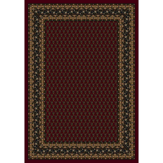 Milliken Innovations Area Rug SERABEND GARNET Serabend Garnet 10' 9" x 13' 2" Rectangle