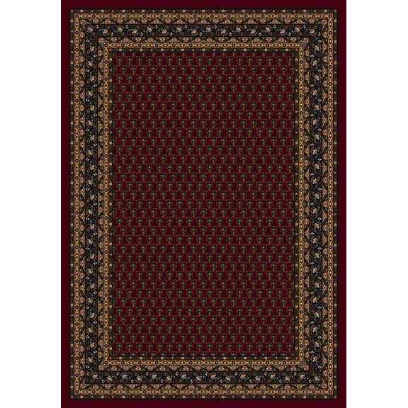 Milliken Innovations Area Rug SERABEND GARNET Serabend Garnet 2' 8" x 3' 10" Rectangle