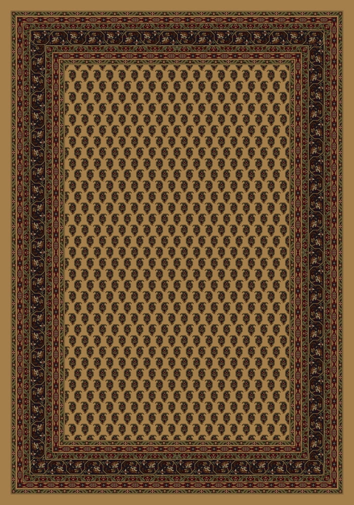 Milliken Rug Country Rug Milliken Innovations Area Rug SERABEND MAIZE Serabend Maize Bulbs Buds ...