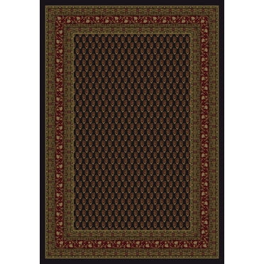 Milliken Innovations Area Rug SERABEND ONYX Serabend Onyx Repeat Half-Brick 7' 8" x 10' 9" Rectangle