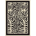 thumbnail image 1 of Milliken Innovations Area Rug ZULU ZEBRA Zulu Zebra Striped Rows 7' 8" x 10' 9" Rectangle, 1 of 1