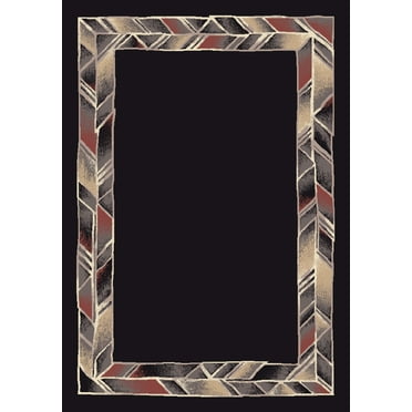 Milliken Innovations Area Rug ZUNI ONYX Zuni Onyx Feather Faded 7' 8" x 10' 9" Rectangle