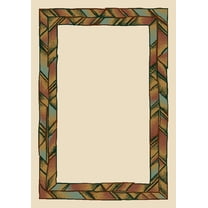 Milliken Innovations Area Rug ZUNI OPAL Zuni Opal Flat Diagonals 2' 1" x 7' 8" Runner