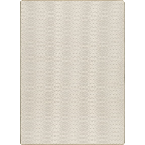 Milliken Ivory Solid Plain Area Rug URBANIST GINGER - Aprx 7' 8" x 10' 9"
