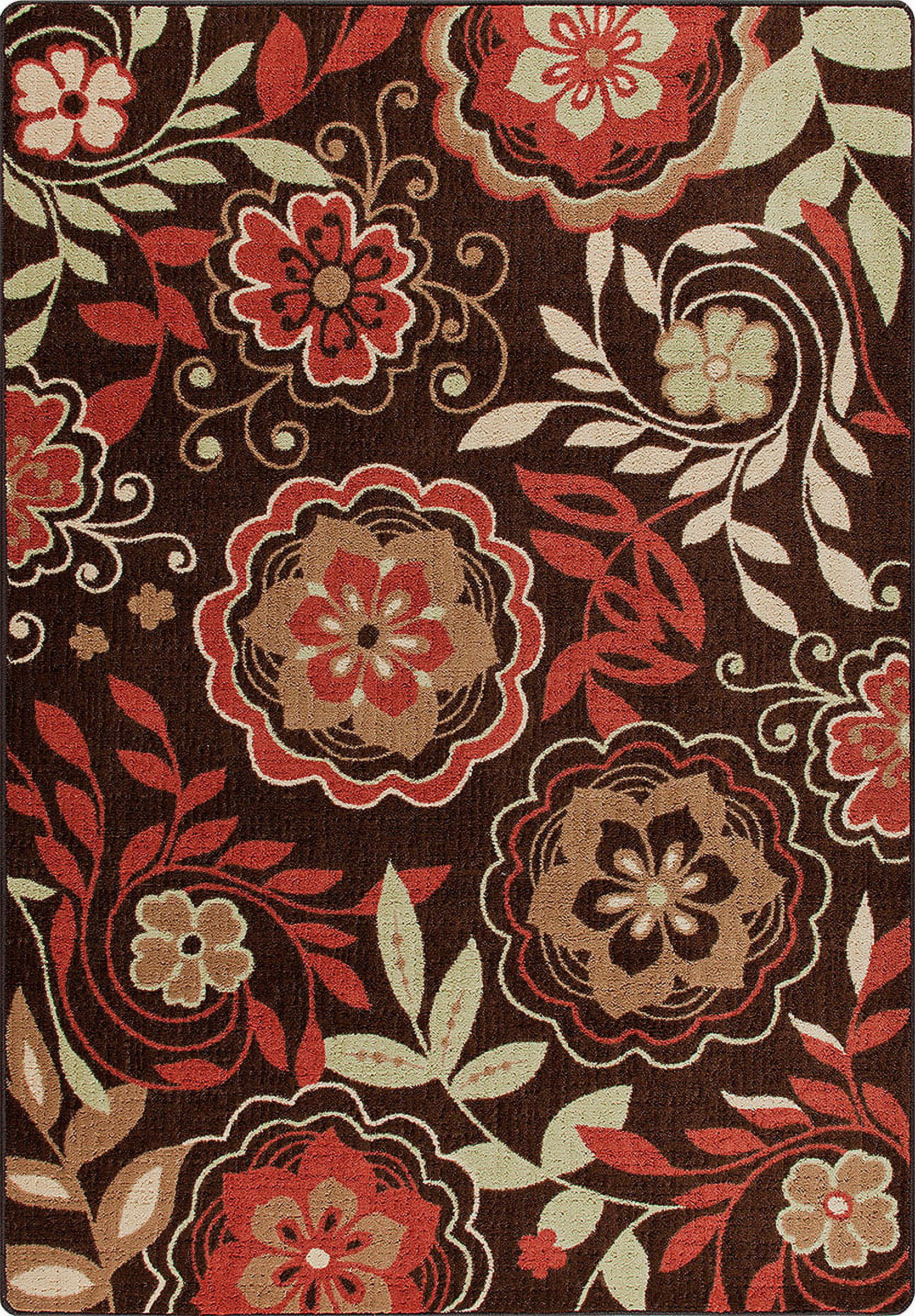 Milliken Mix & Mingle Area Rug Garden Passage Native Red Stainmaster Flower 5' 4" x 7' 8" Rectangle - image 1 of 1
