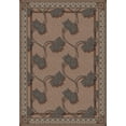 thumbnail image 1 of Milliken Pastiche Area Rug BANTAM MINK Bantam Mink Scrolls Triangles 7' 8" x 10' 9" Rectangle, 1 of 1