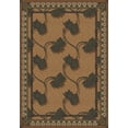 thumbnail image 1 of Milliken Pastiche Area Rug BANTAM WALNUT Bantam Walnut Shadowed Vines 2' 8" x 3' 10" Rectangle, 1 of 1