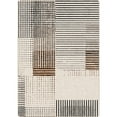 thumbnail image 1 of Milliken Residency Area Rug GRIDLOX Gridlox Brown Modern, 5' x 8', 1 of 4