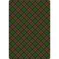 thumbnail image 1 of Milliken Seasonal Area Rug CHRISTMAS PLAID Christmas Plaid Green Modern, 3' x 5', 1 of 4
