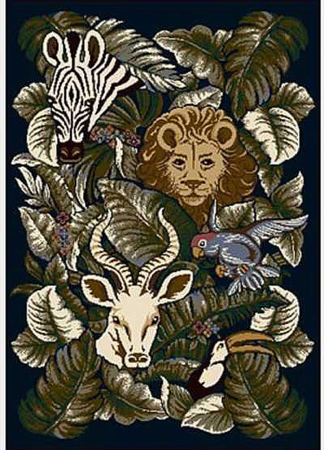 Milliken Seasonal Inspirations Area Rug Jungle Jam 05000 Safari 3' 10