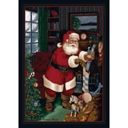 Milliken Seasonal Inspirations Area Rug Santa's Visit 01800 Kris Kringle 5' 4" x 7' 8" Rectangle