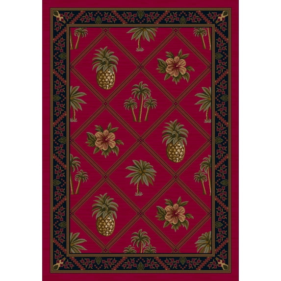 Milliken Signature Area Rug BRISTOL BAY RUBY Bristol Bay Ruby 10' 9" x 13' 2" Rectangle