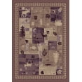 thumbnail image 1 of Milliken Signature Area Rug DEER TRAIL LIGHT AMETHYST Deer Trail Light Amethyst 5' 4" x 7' 8" Oval, 1 of 1