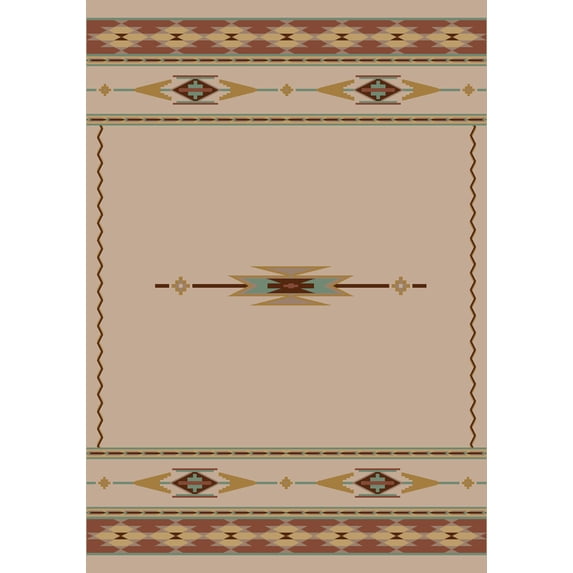 Milliken Signature Area Rug EAGLE CANYON PEARL MIST Eagle Canyon Pearl Mist 7' 8" x 10' 9" Rectangle