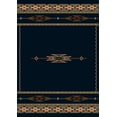 thumbnail image 1 of Milliken Signature Area Rug EAGLE CANYON SAPPHIRE Eagle Canyon Sapphire 5' 4" x 7' 8" Rectangle, 1 of 1