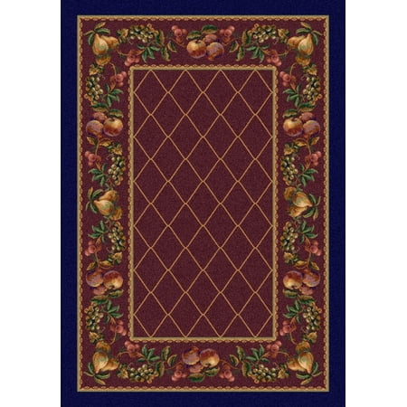 Milliken Signature Area Rug FRUIT MEDLEY GARNET Fruit Medley Garnet 2' 1" x 7' 8" Runner