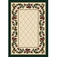 thumbnail image 1 of Milliken Signature Area Rug FRUIT MEDLEY OPAL Fruit Medley Opal Leaves Garlands 7' 7" x 7' 7" Square, 1 of 1