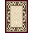 thumbnail image 1 of Milliken Signature Area Rug FRUIT MEDLEY OPAL GARNET Fruit Medley Opal Garnet 3' 10" x  5' 4" Rectangle, 1 of 1