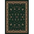 thumbnail image 1 of Milliken Signature Area Rug ISFAHAN EMERALD Isfahan Emerald Bordered Bulbs 5' 4" x 7' 8" Oval, 1 of 1