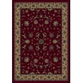 thumbnail image 1 of Milliken Signature Area Rug ISFAHAN GARNET Isfahan Garnet Bordered Scrolls 3' 10" x  5' 4" Oval, 1 of 1