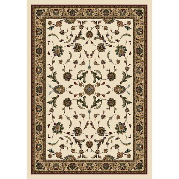 Milliken Signature Area Rug ISFAHAN OPAL Isfahan Opal Petals Bulbs 2' 8" x 3' 10" Rectangle