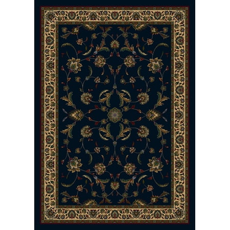 Milliken Signature Area Rug ISFAHAN SAPPHIRE Isfahan Sapphire 5' 4" x 7' 8" Rectangle