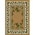 thumbnail image 1 of Milliken Signature Area Rug IVY VALLEY MAIZE Ivy Valley Maize Autumn Leaves 3' 10" x  5' 4" Oval, 1 of 1