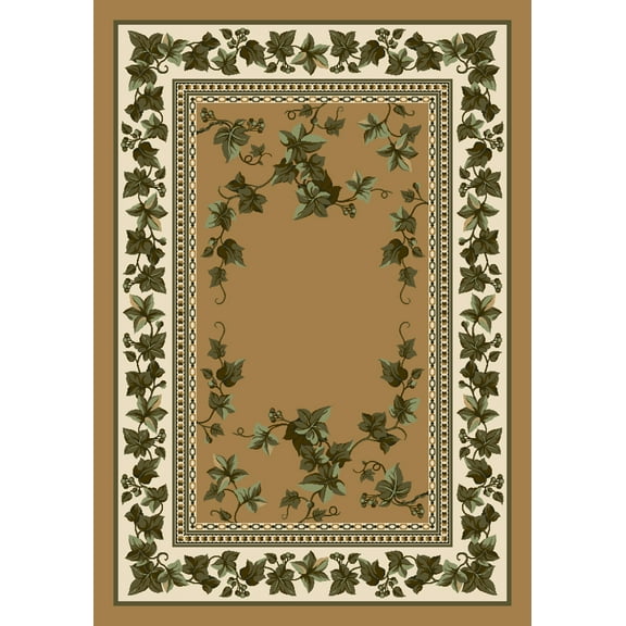 Milliken Signature Area Rug IVY VALLEY MAIZE Ivy Valley Maize Autumn Leaves 5' 4" x 7' 8" Rectangle