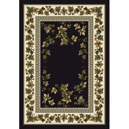 Milliken Signature Area Rug IVY VALLEY ONYX Ivy Valley Onyx Autumn Fallen 2' 1" x 7' 8" Runner