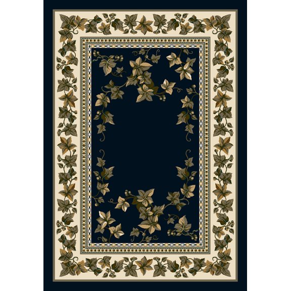 Milliken Signature Area Rug IVY VALLEY SAPPHIRE Ivy Valley Sapphire 7' 8" x 10' 9" Rectangle