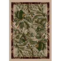 Milliken Signature Area Rug JUNGLE FEVER PEARL MIST Jungle Fever Pearl Mist 2' 8" x 3' 10" Rectangle