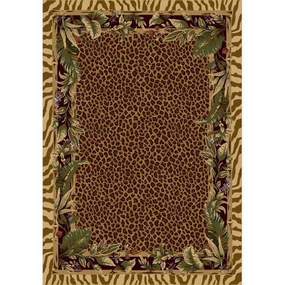Milliken Signature Area Rug JUNGLE SAFARI PALE TOPAZ Jungle Safari Pale Topaz 10' 9" x 13' 2" Rectangle