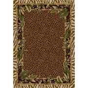 Milliken Signature Area Rug JUNGLE SAFARI PEARL MIST Jungle Safari Pearl Mist 2 8" x 3 10" Rectangle