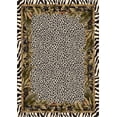 thumbnail image 1 of Milliken Signature Area Rug JUNGLE SAFARI SNOW LEOPARD Jungle Safari Snow Leopard 5' 4" x 7' 8" Oval, 1 of 1