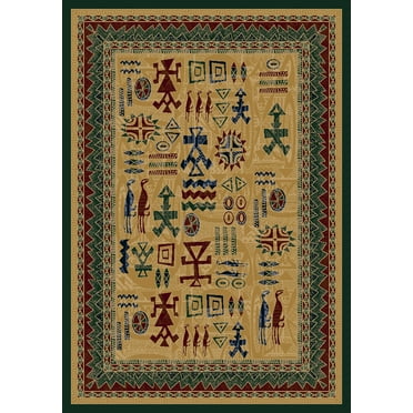 Milliken Signature Area Rug LIMOGES TOPAZ EMERALD Limoges Topaz Emerald 3' 10" x  5' 4" Rectangle