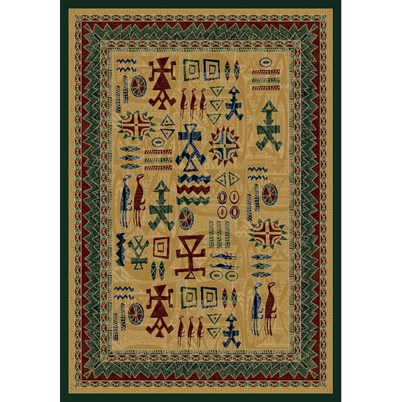 Milliken Signature Area Rug LIMOGES TOPAZ EMERALD Limoges Topaz Emerald 7' 8" x 10' 9" Rectangle