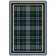 Milliken Signature Area Rug MAGEE TARTAN LAPIS Magee Tartan Lapis 2 8" x 3 10" Rectangle