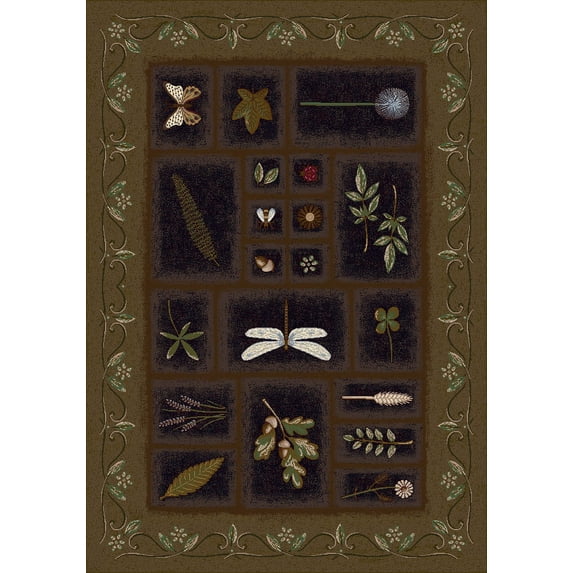 Milliken Signature Area Rug MEADOW ONYX OREGANO Meadow Onyx Oregano 10' 9" x 13' 2" Rectangle