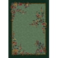 thumbnail image 1 of Milliken Signature Area Rug MINDRE' PERIDOT Mindre' Peridot Garlands Petals 2' 8" x 3' 10" Rectangle, 1 of 1