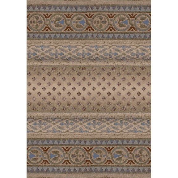Milliken Signature Area Rug MOHAVI SANDSTONE Mohavi Sandstone Banded Gradient 2' 1" x 7' 8" Runner