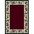 thumbnail image 1 of Milliken Signature Area Rug PENELOPE GARNET Penelope Garnet Solid Bordered 10' 9" x 13' 2" Rectangle, 1 of 1