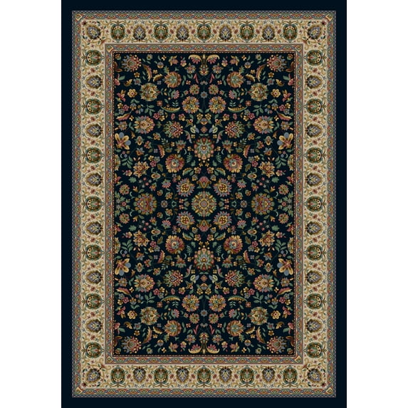 Milliken Signature Area Rug PERSIAN PALACE SAPPHIRE Persian Palace Sapphire 2' 8" x 3' 10" Rectangle