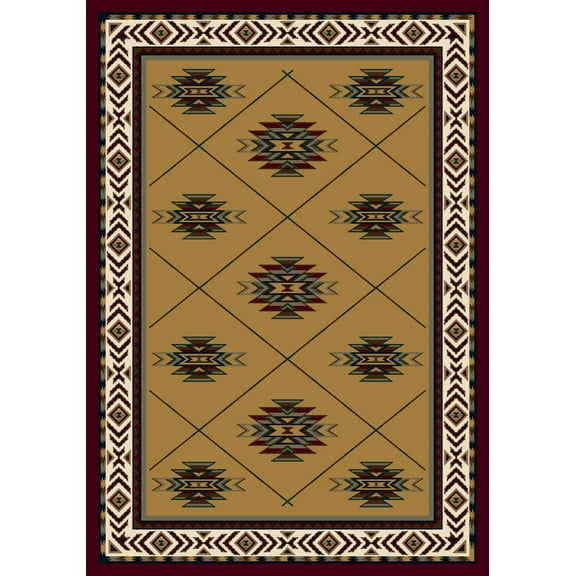 Milliken Signature Area Rug SHIBA TOPAZ GARNET Shiba Topaz Garnet 2' 8" x 3' 10" Rectangle