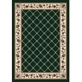 thumbnail image 1 of Milliken Signature Area Rug SYMPHONY EMERALD Symphony Emerald Floral Vines 3' 10" x  5' 4" Rectangle, 1 of 1