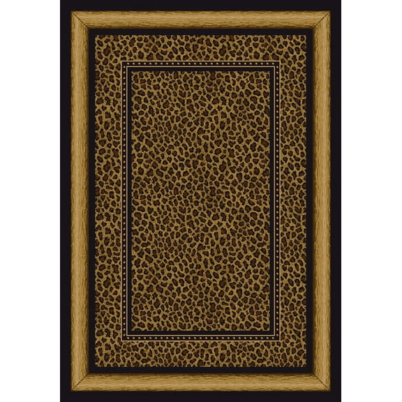 Milliken Signature Area Rug ZAMBIA ONYX Zambia Onyx Spotted Bordered 2' 1" x 7' 8" Runner