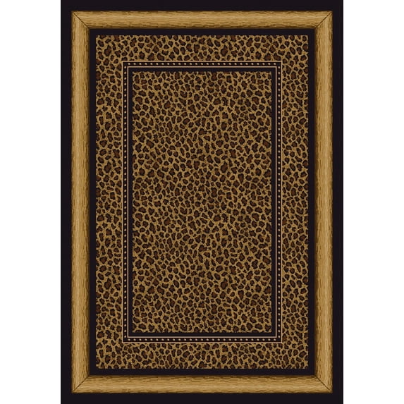 Milliken Signature Area Rug ZAMBIA ONYX Zambia Onyx Spotted Bordered 2' 8" x 3' 10" Rectangle