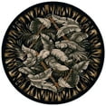 thumbnail image 1 of Milliken Signature Area Rug JUNGLE FEVER Jungle Fever Beige Modern, 7' x 7', 1 of 5